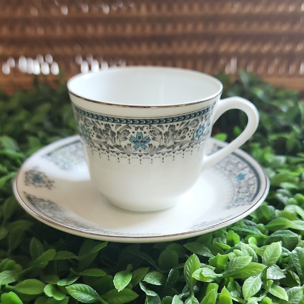 Vintage Catalina Demitasse Souvenir Teacup & Saucer